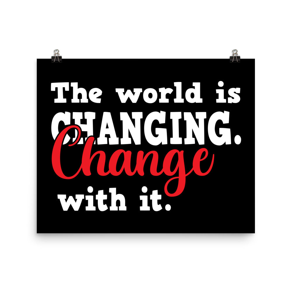 Changing World Poster