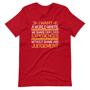 Experience Without Judgement T-Shirt